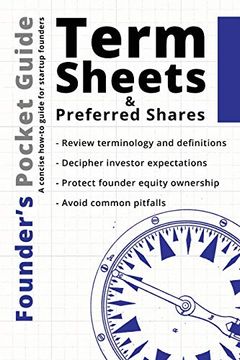 portada Founder’S Pocket Guide: Term Sheets and Preferred Shares (en Inglés)