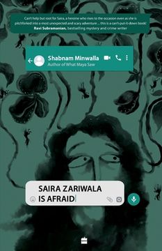 portada Saira Zariwala Is Afraid (en Inglés)