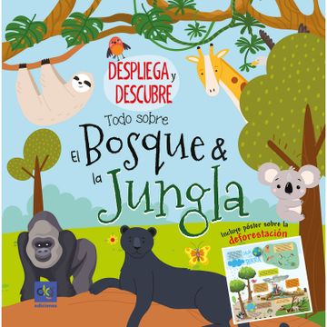 portada Todo sobre el bosque y la jungla (in Spanish)