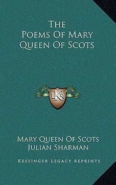 portada the poems of mary queen of scots (en Inglés)