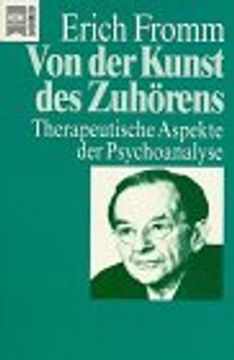 portada Von der Kunst des Zuhörens. Therapeutische Aspekte der Psychoanalyse.