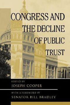 portada congress and the decline of public trust (en Inglés)