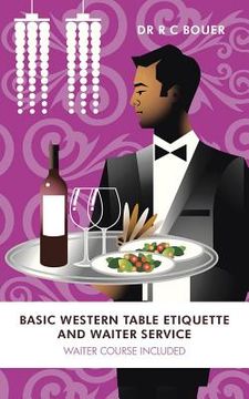 portada Basic Western Table Etiquette and Waiter Service: Waiter Course Included