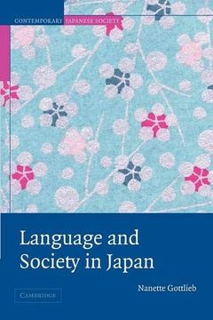 portada Language and Society in Japan Paperback (Contemporary Japanese Society) (in English)
