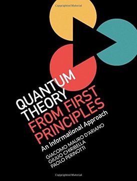 portada Quantum Theory From First Principles: An Informational Approach (en Inglés)