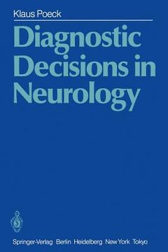 portada diagnostic decisions in neurology (en Inglés)