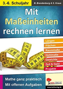 portada Mit Maßeinheiten Rechnen Lernen (in German)