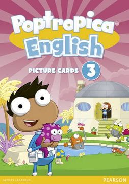 portada Poptropica English American Edition 3 Picture Cards (en Inglés)