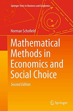 portada Mathematical Methods in Economics and Social Choice (en Inglés)