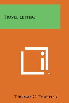 portada Travel Letters (en Inglés)
