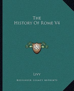 portada the history of rome v4 (en Inglés)