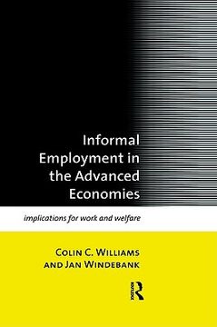 portada informal employment in advanced economies: implications for work and welfare (en Inglés)