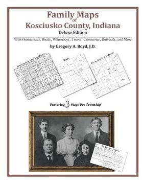 portada Family Maps of Kosciusko County, Indiana (en Inglés)