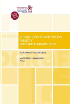 portada Constitución, Administración Pública y Derechos Fundamentales (in Spanish)