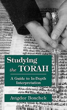 portada studying the torah: a guide to in-depth interpretation