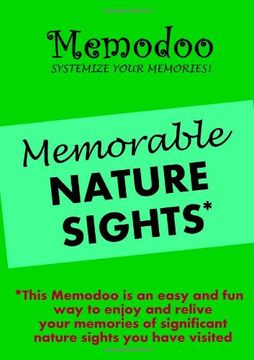 portada Memodoo Memorable Nature Sights