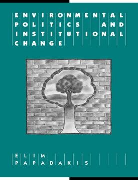 portada Environmental Politics and Institutional Change Paperback (Reshaping Australian Institutions) (en Inglés)