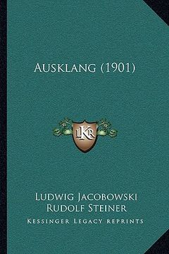 portada Ausklang (1901) (en Alemán)