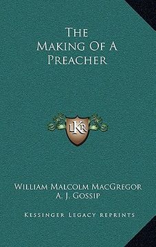 portada the making of a preacher (en Inglés)