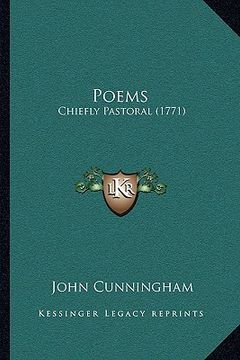 portada poems: chiefly pastoral (1771) (in English)