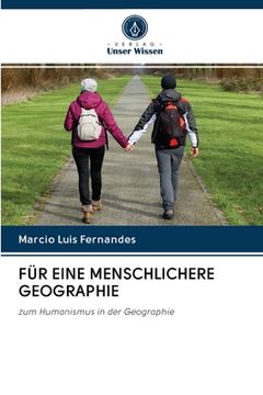 portada Für Eine Menschlichere Geographie (en Alemán)