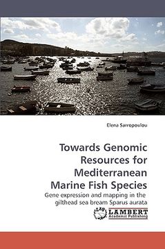 portada towards genomic resources for mediterranean marine fish species