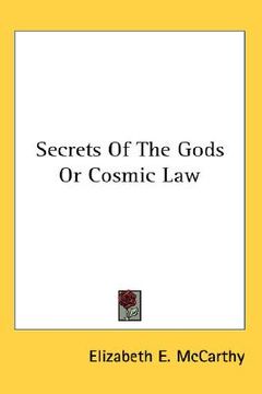 portada secrets of the gods or cosmic law