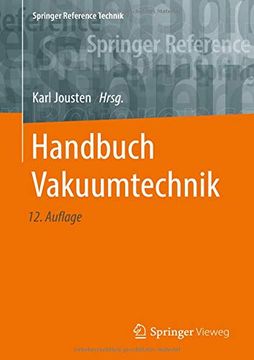 portada Handbuch Vakuumtechnik (Springer Reference Technik) (en Alemán)