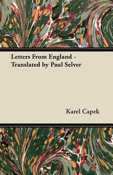 portada letters from england - translated by paul selver (en Inglés)