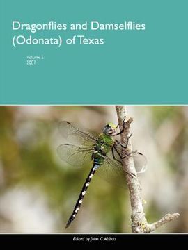portada dragonflies and damselflies (odonata) of texas, volume 2 (en Inglés)