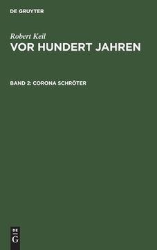 portada Corona Schrã Â¶Ter (German Edition) [Hardcover ] (en Alemán)