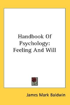 portada handbook of psychology: feeling and will (en Inglés)