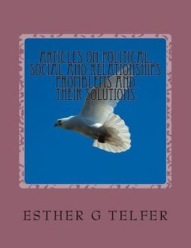portada Articles on Social, Political and Relationships Common Issues and Solutions (en Inglés)