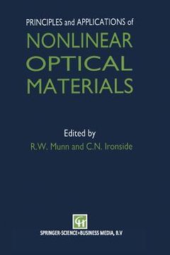 portada Principles and Applications of Nonlinear Optical Materials (in English)