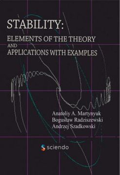 portada Stability: Elements of the Theory and Applications With Examples (en Inglés)