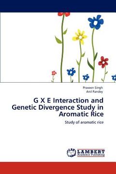 portada g x e interaction and genetic divergence study in aromatic rice (en Inglés)