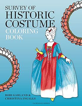 portada Survey of Historic Costume Coloring Book (en Inglés)