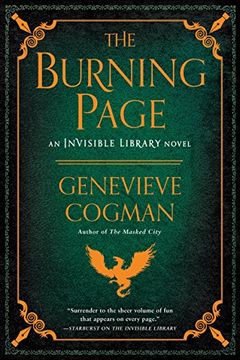 portada The Burning Page (Invisible Library) 