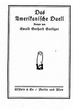 portada Das amerikanische duell (in German)