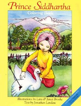 portada prince siddhartha coloring book (en Inglés)