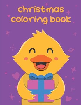 portada Christmas Coloring Book: Coloring Pages, Relax Design from Artists for Children and Adults (in English)