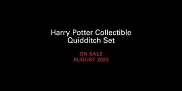 portada Harry Potter Collectible Quidditch set (Includes Removeable Golden Snitch! ): Revised Edition (in English)