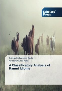 portada A Classificatory Analysis of Kanuri Idioms