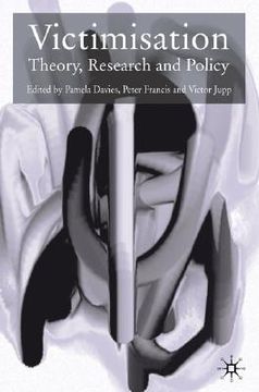 portada victimisation: theory, research and policy (en Inglés)