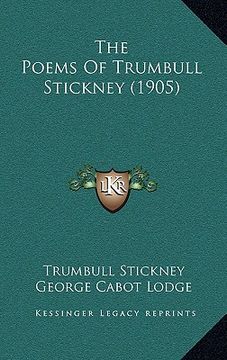 portada the poems of trumbull stickney (1905) (in English)