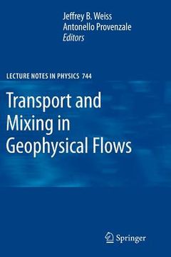 portada transport and mixing in geophysical flows (en Inglés)