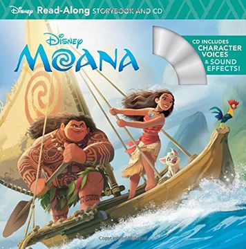 portada Moana Read-Along Storybook & CD (Read-Along Storybook and CD) (en Inglés)