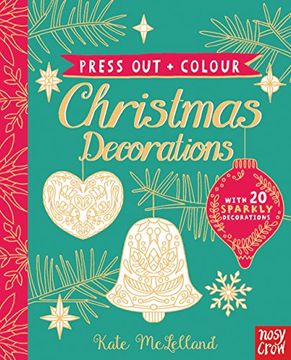 portada Press Out and Colour: Christmas Decorations