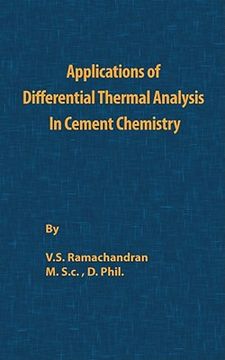 portada application of differential thermal analysis in cement chemistry (in English)