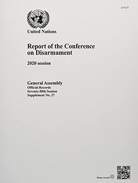 portada Report of the Conference on Disarmament: 2020 Session (in English)